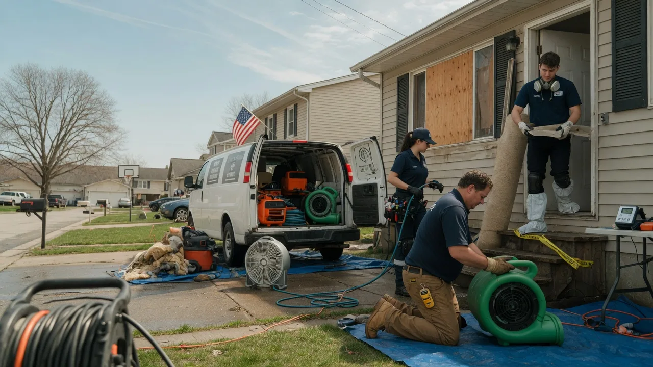 Water Damage Restoration in Frederika, IA near me